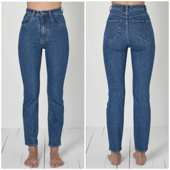 Rollas Dusters High Rise Slim Jeans [300] - Picture 2 of 11